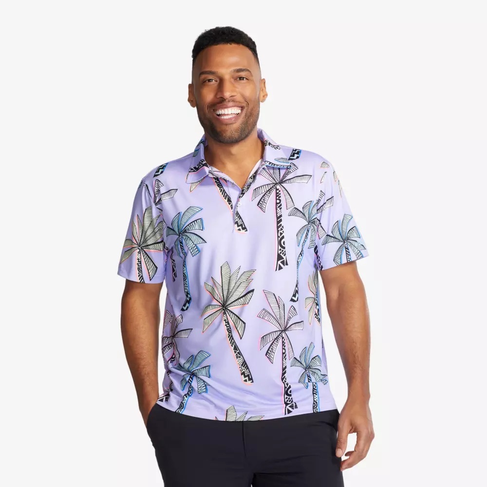 Chubbies Purpleplex Polo Size M